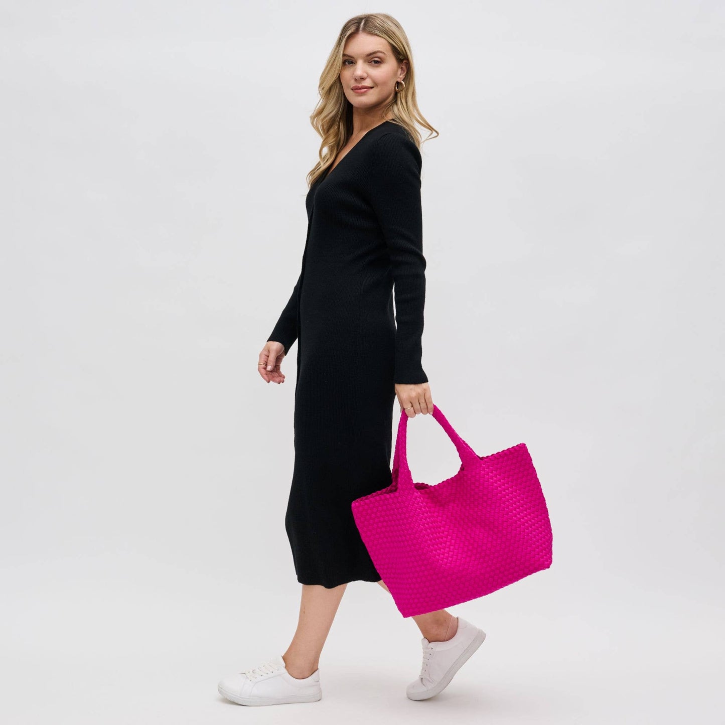 Sky's The Limit - Large Woven Neoprene Tote
