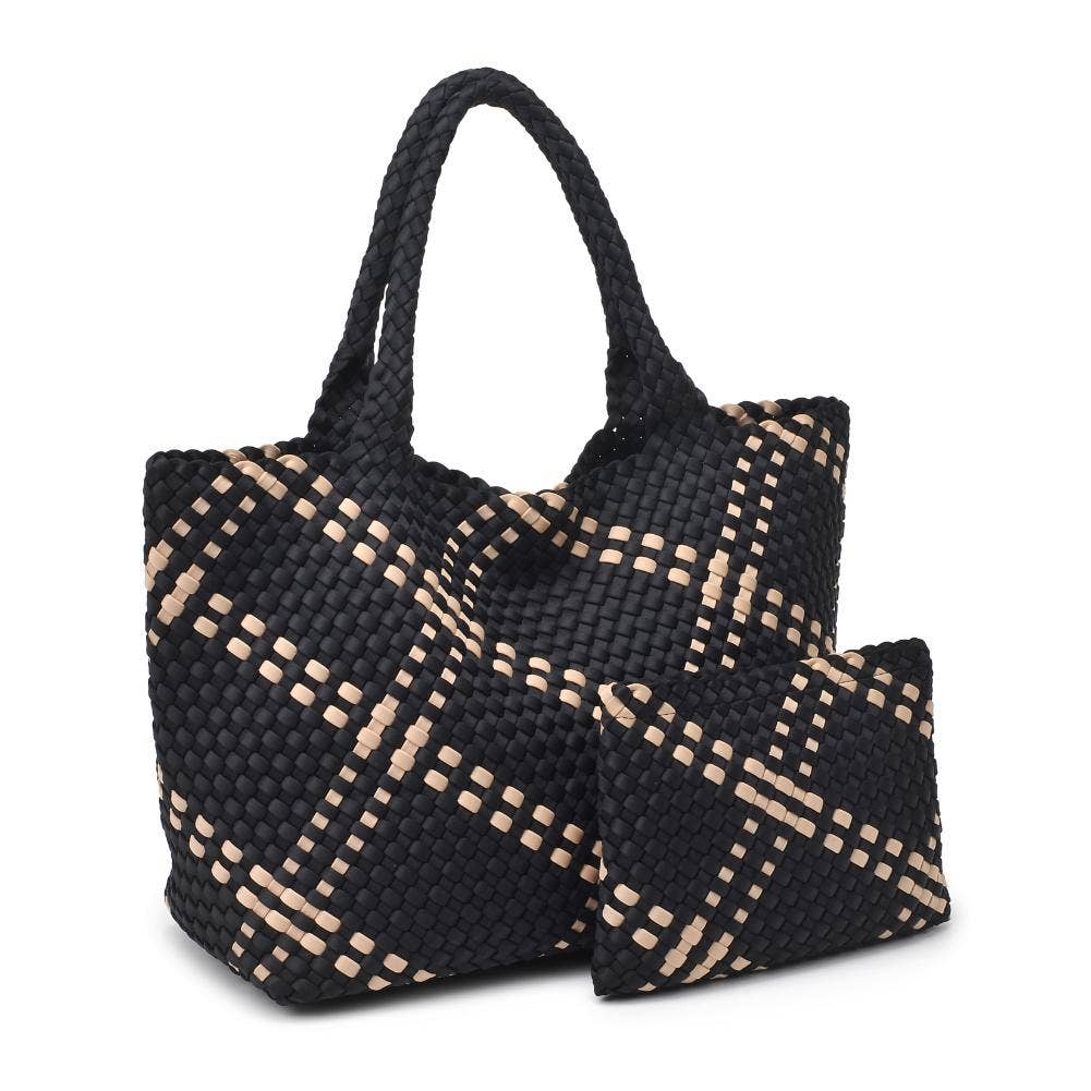 Sky's The Limit - Large Woven Neoprene Tote