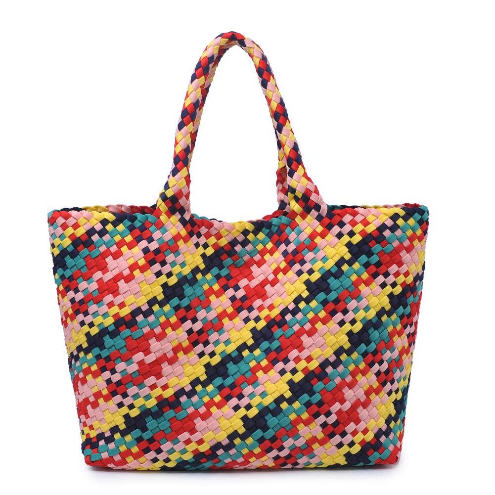 Sky's The Limit - Large Woven Neoprene Tote