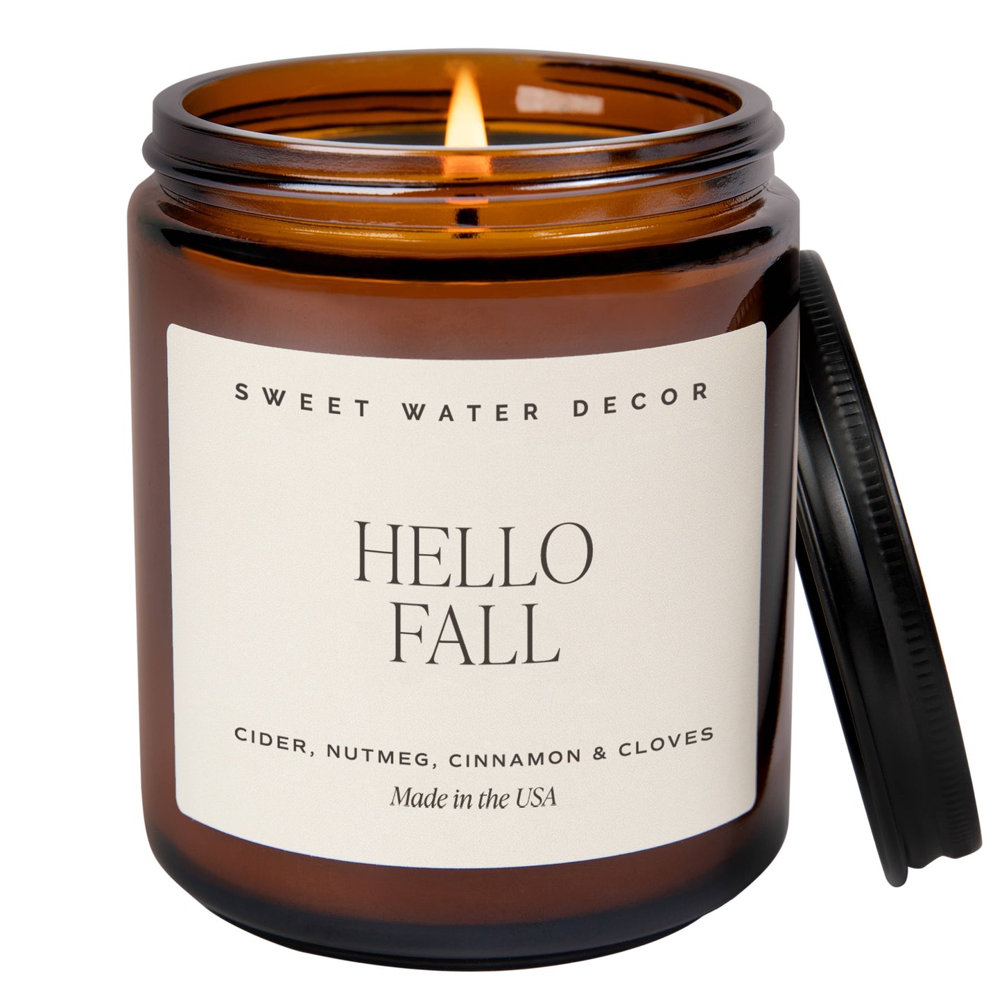 Hello Fall 9 oz Soy Candle