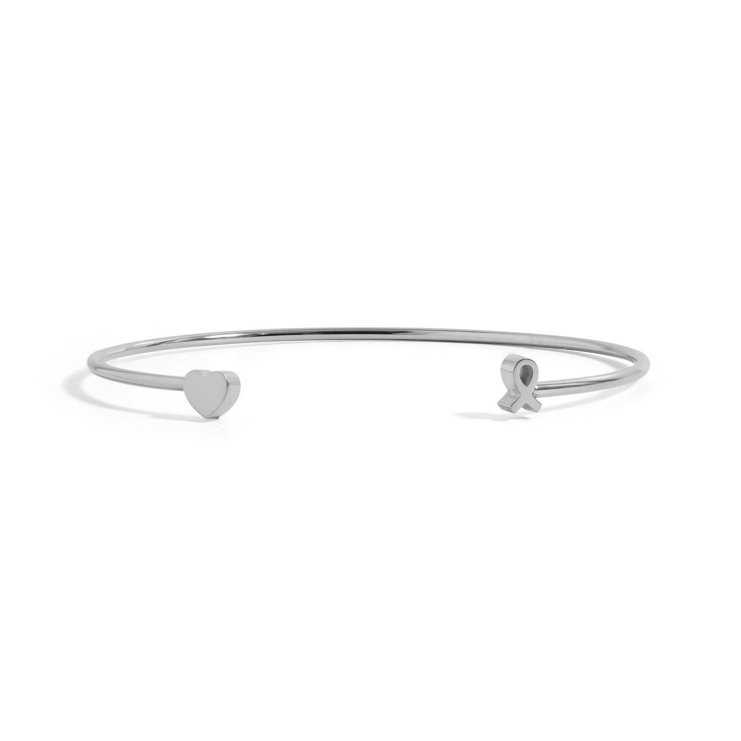 Breast Cancer Awareness Women's Adjustable Cuff Bracelet