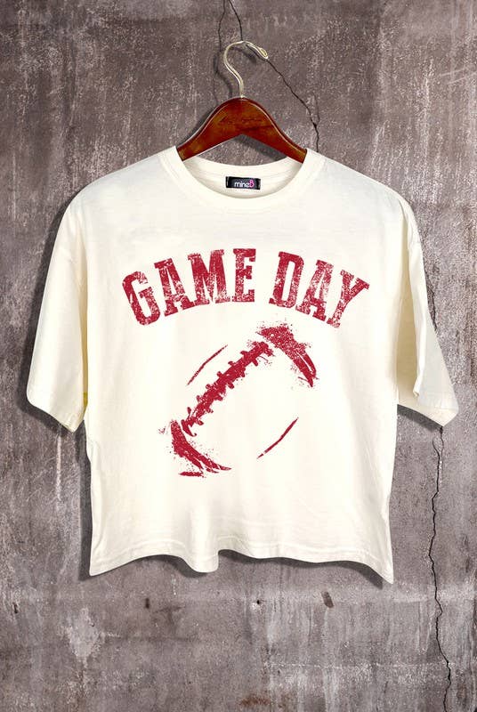 Game Day Crop Tee