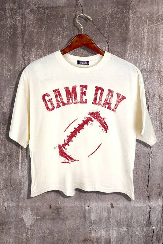 Game Day Crop Tee