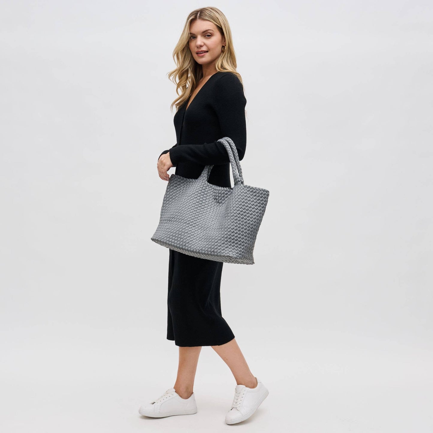 Sky's The Limit - Large Woven Neoprene Tote