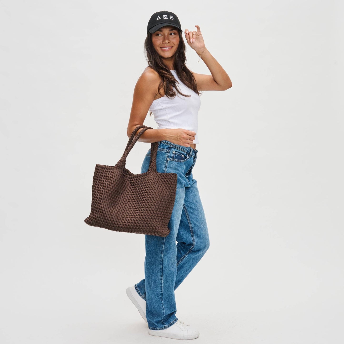 Sky's The Limit - Large Woven Neoprene Tote
