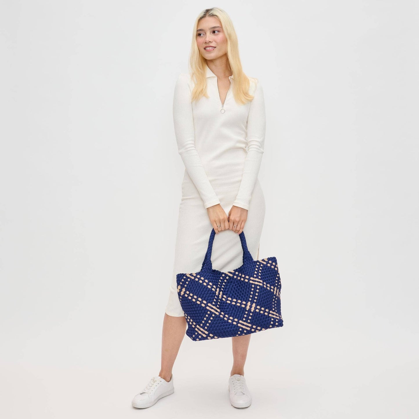 Sky's The Limit - Large Woven Neoprene Tote
