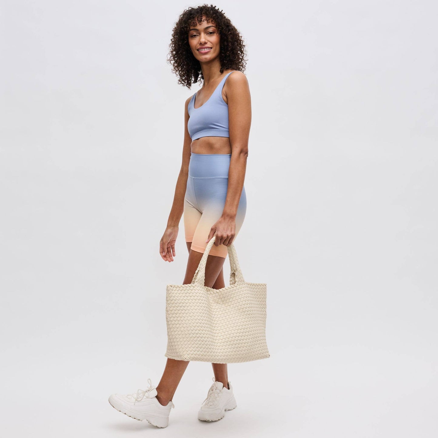 Sky's The Limit - Large Woven Neoprene Tote