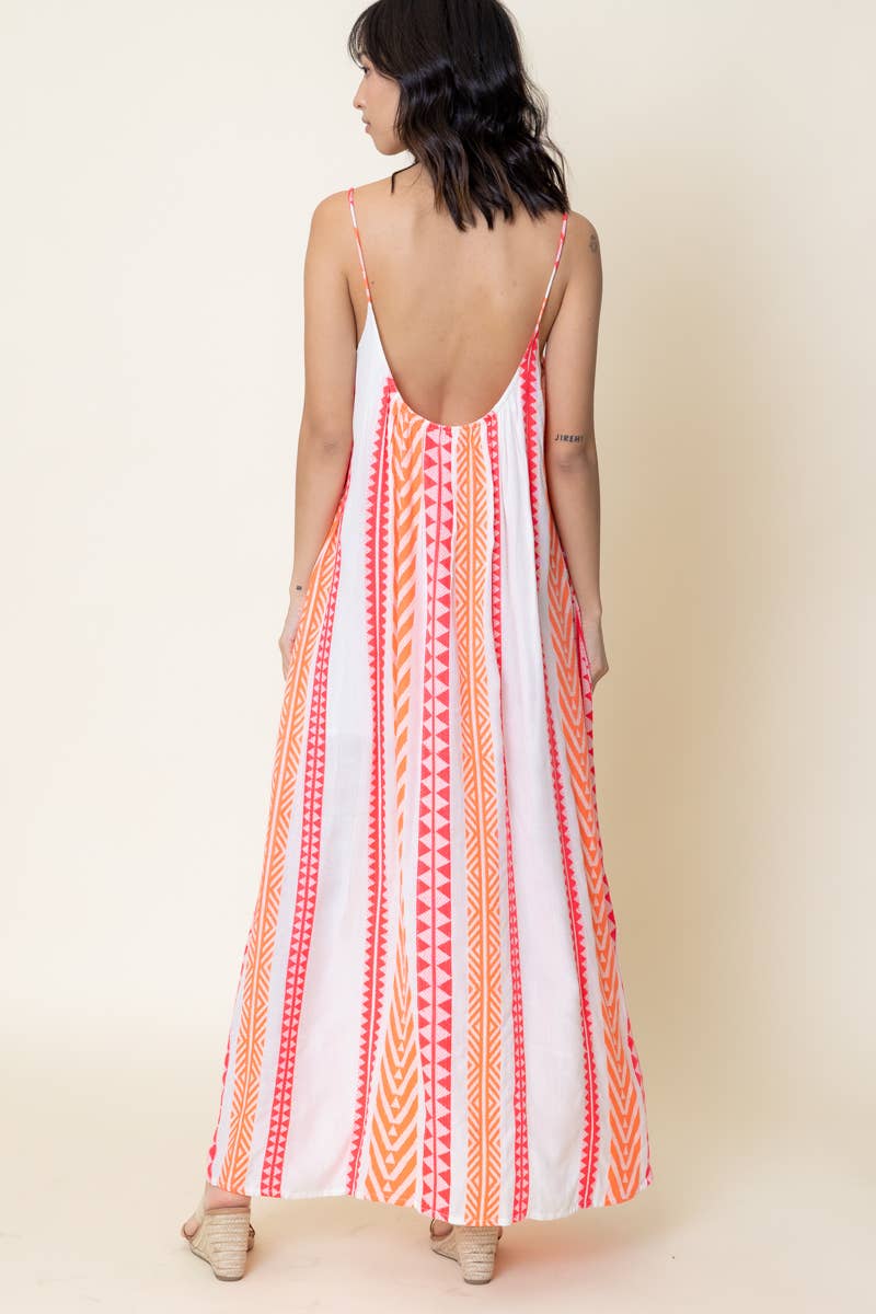 Striped Cami Maxi Dress