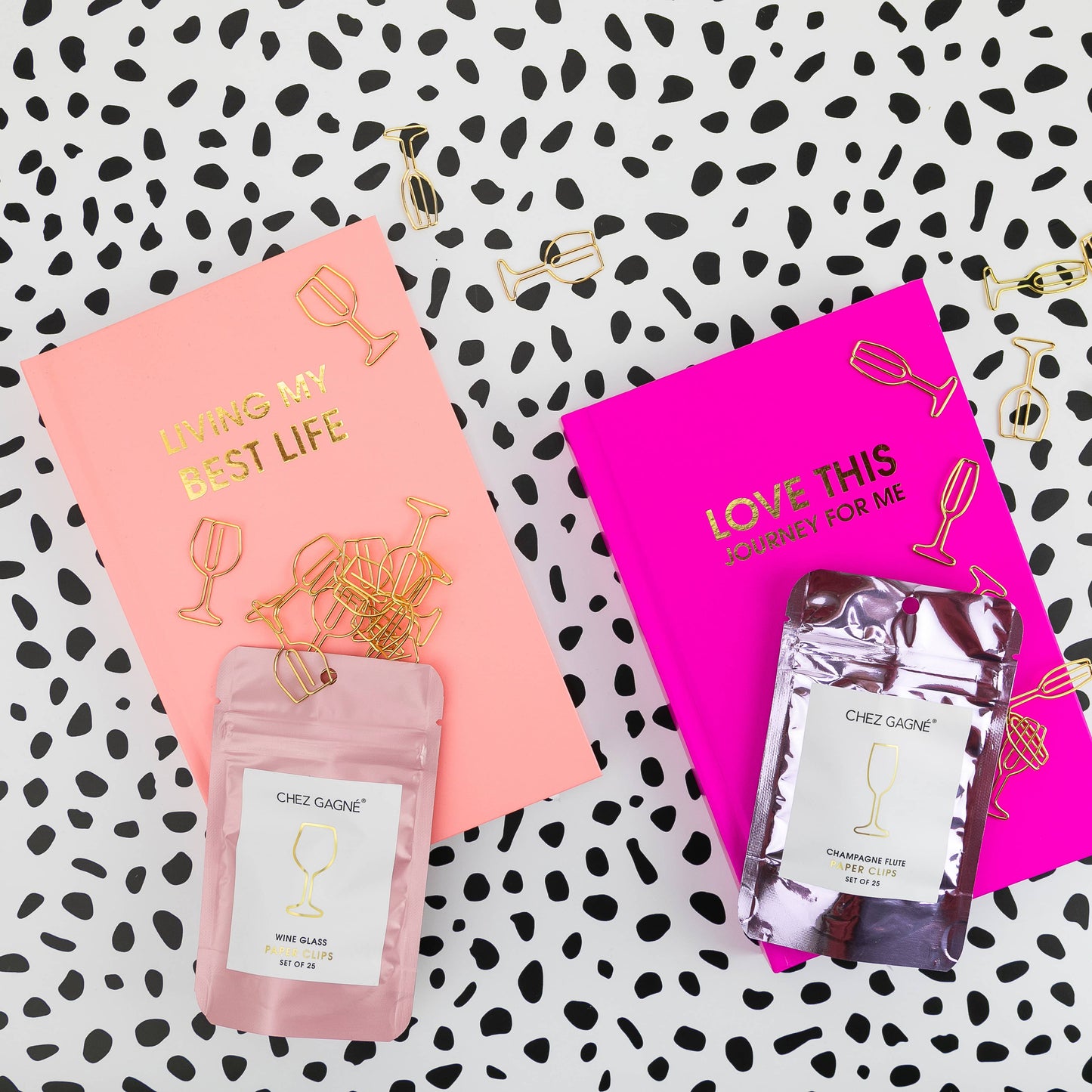 Living My Best Life - Daily Journal - Bright Hardcover