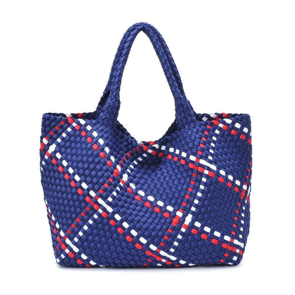 Sky's The Limit - Large Woven Neoprene Tote
