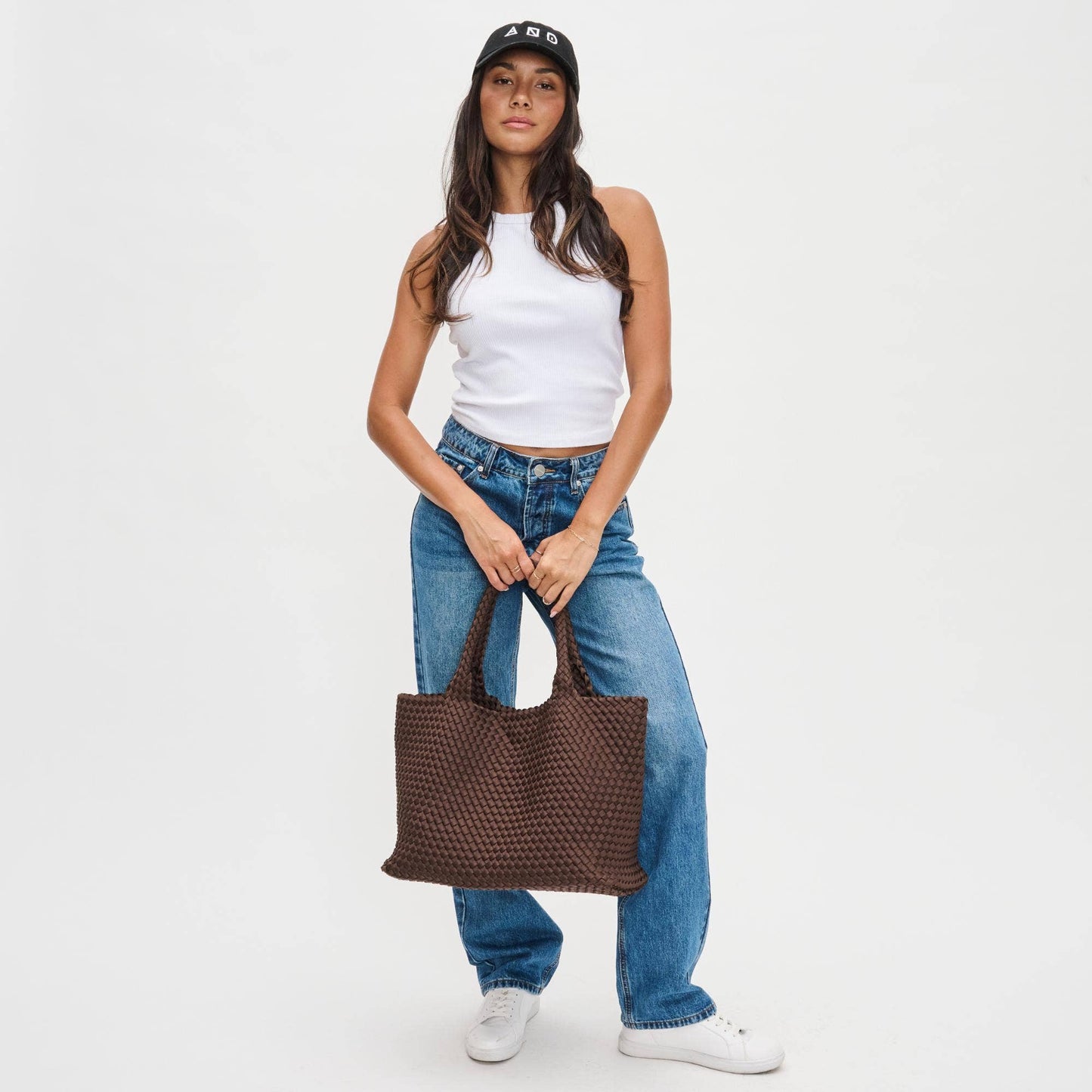 Sky's The Limit - Large Woven Neoprene Tote