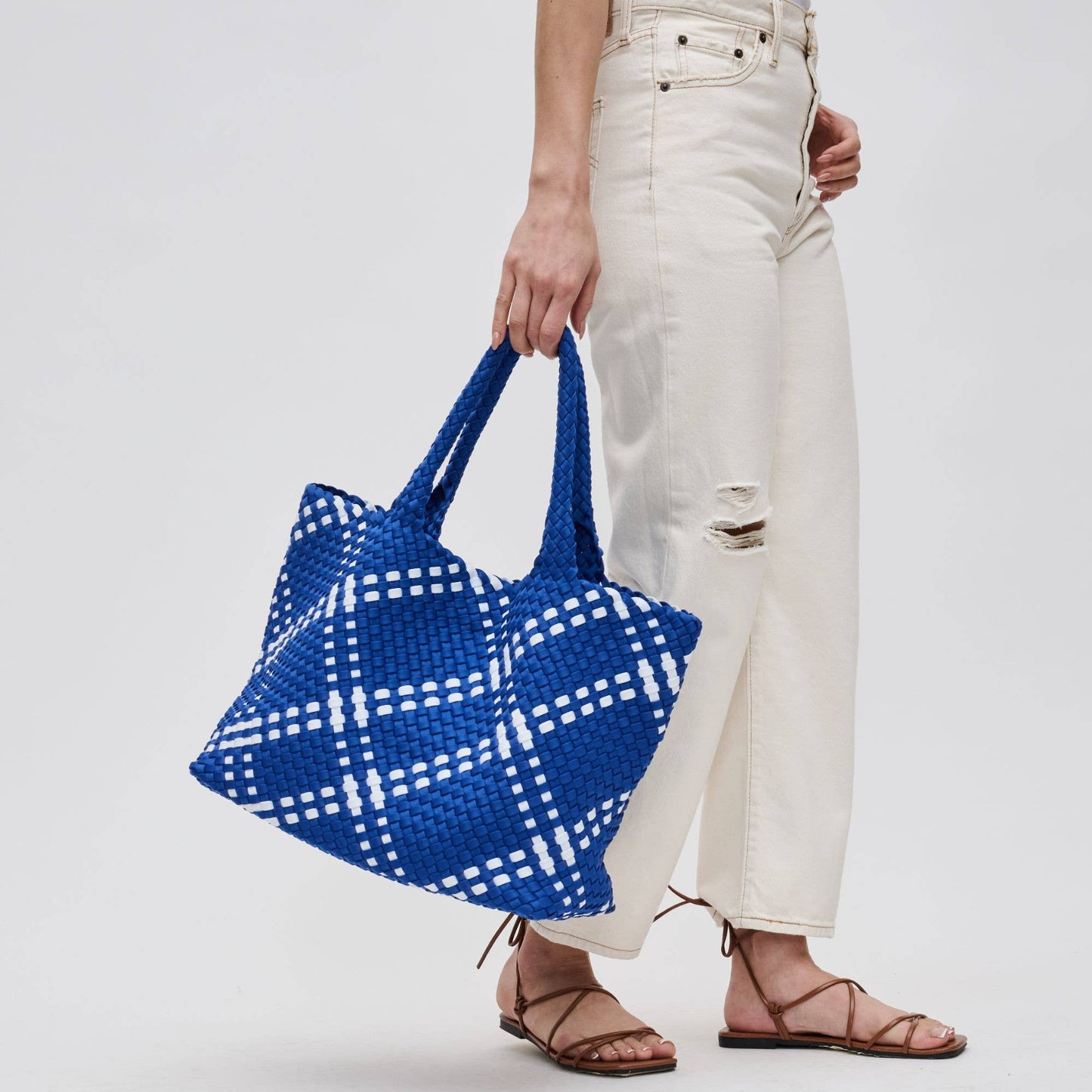 Sky's The Limit - Large Woven Neoprene Tote