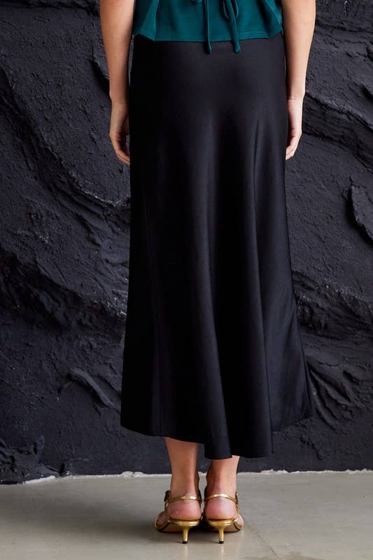 Satin Maxi Skirt