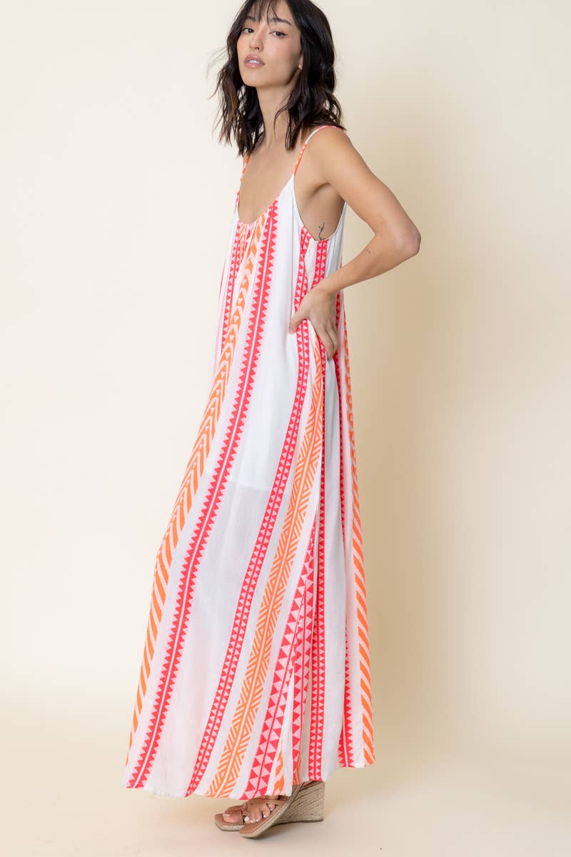 Striped Cami Maxi Dress