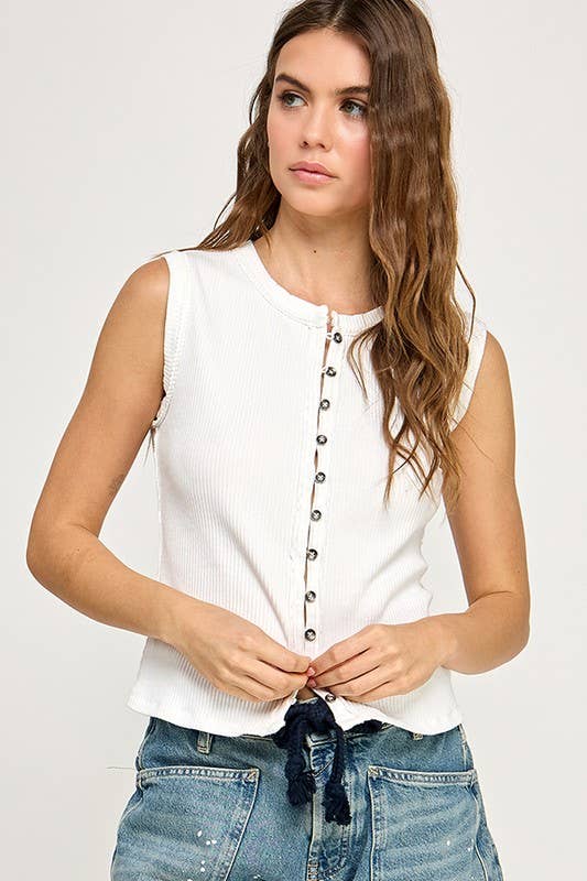 OLIVE BUTTOM DOWN CASUAL TOP