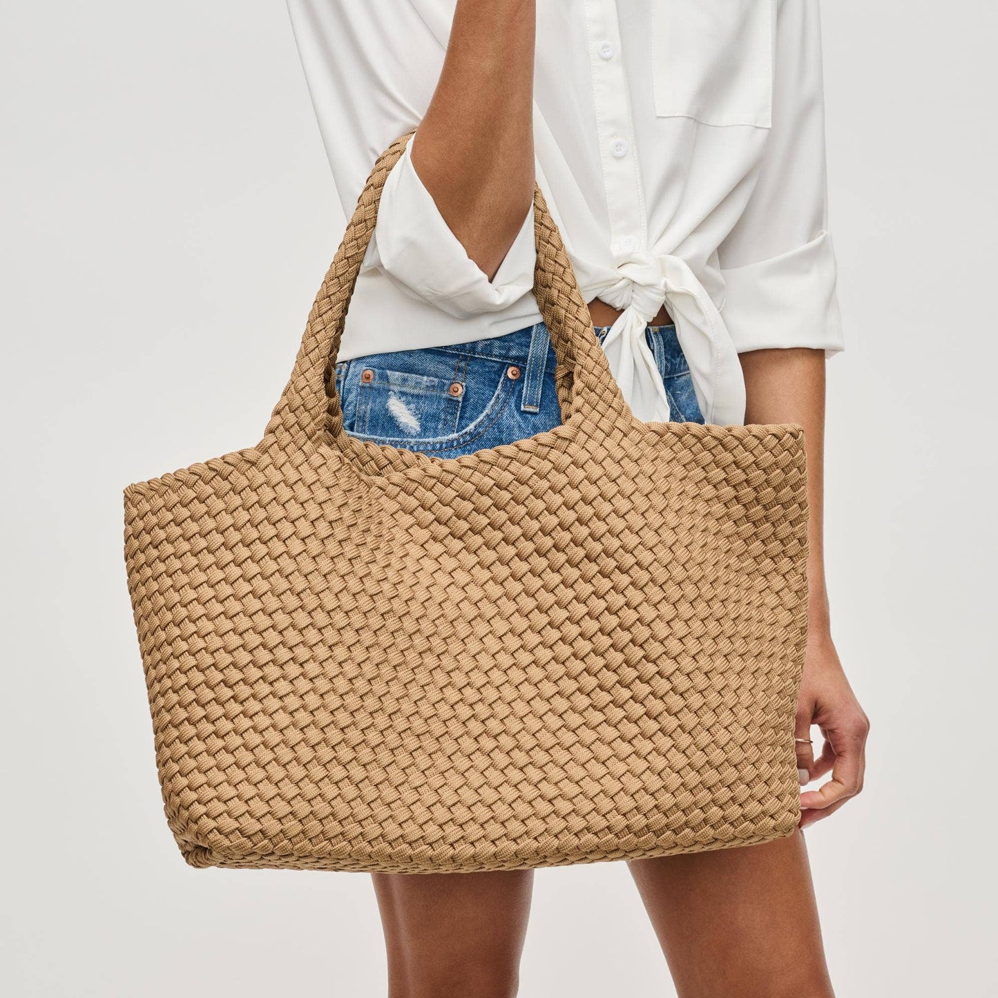 Sky's The Limit - Large Laced Up Eco-Edition Tote