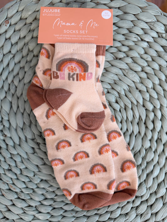 Mommy and me socks