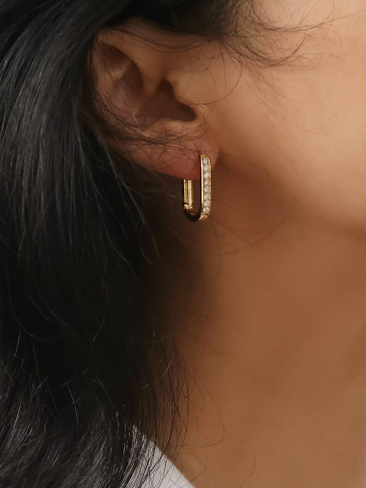 Marcy Huggie Earrings