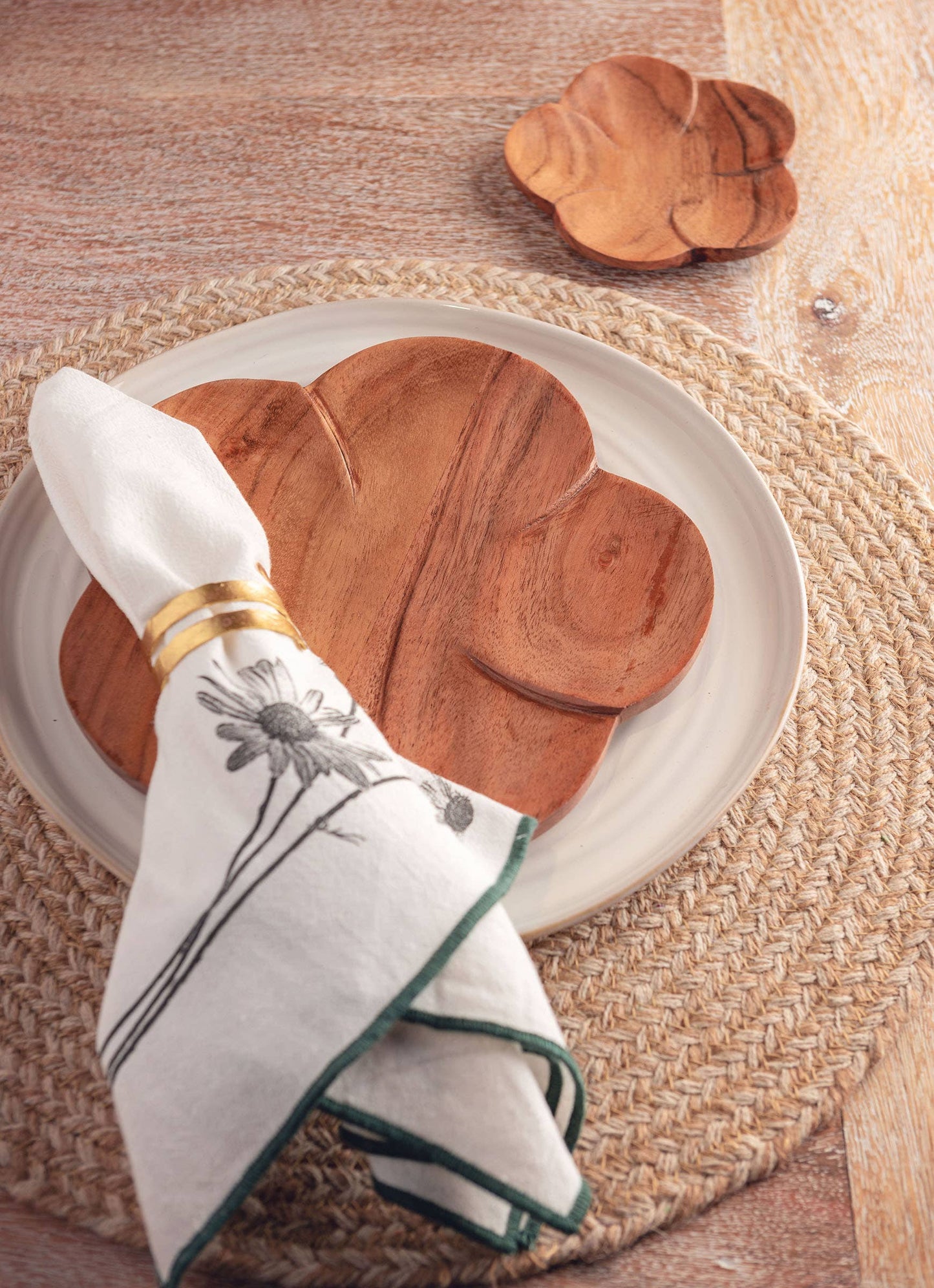 Flower Coasters Set