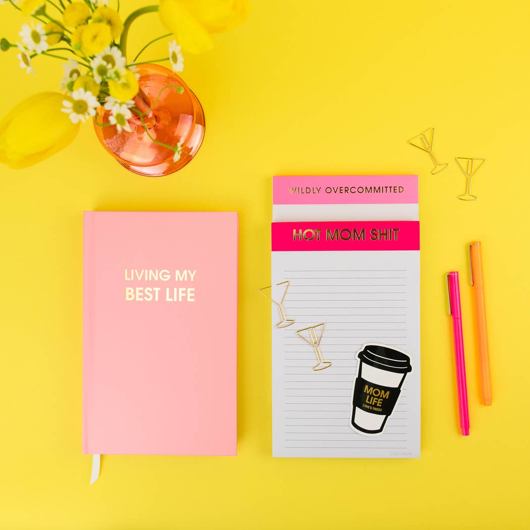 Living My Best Life - Daily Journal - Bright Hardcover
