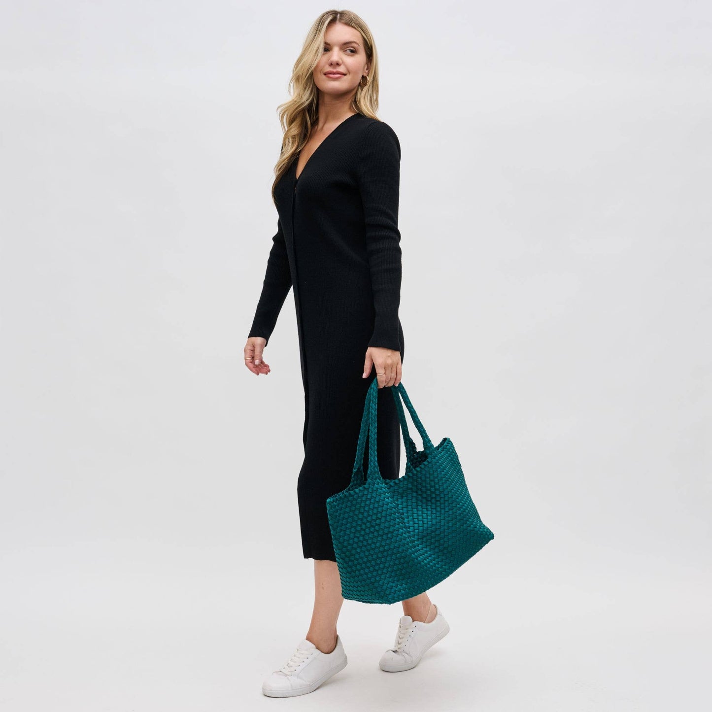 Sky's The Limit - Large Woven Neoprene Tote