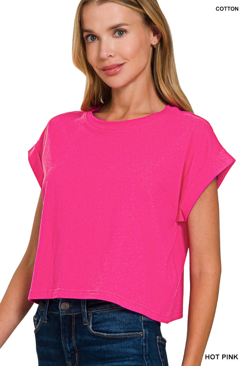 Cotton Short Sleeve Tee