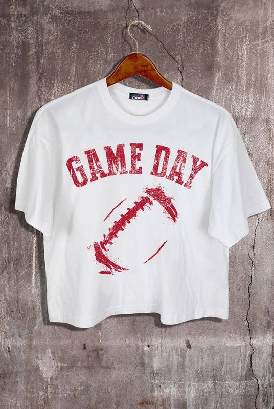 Game Day Crop Tee