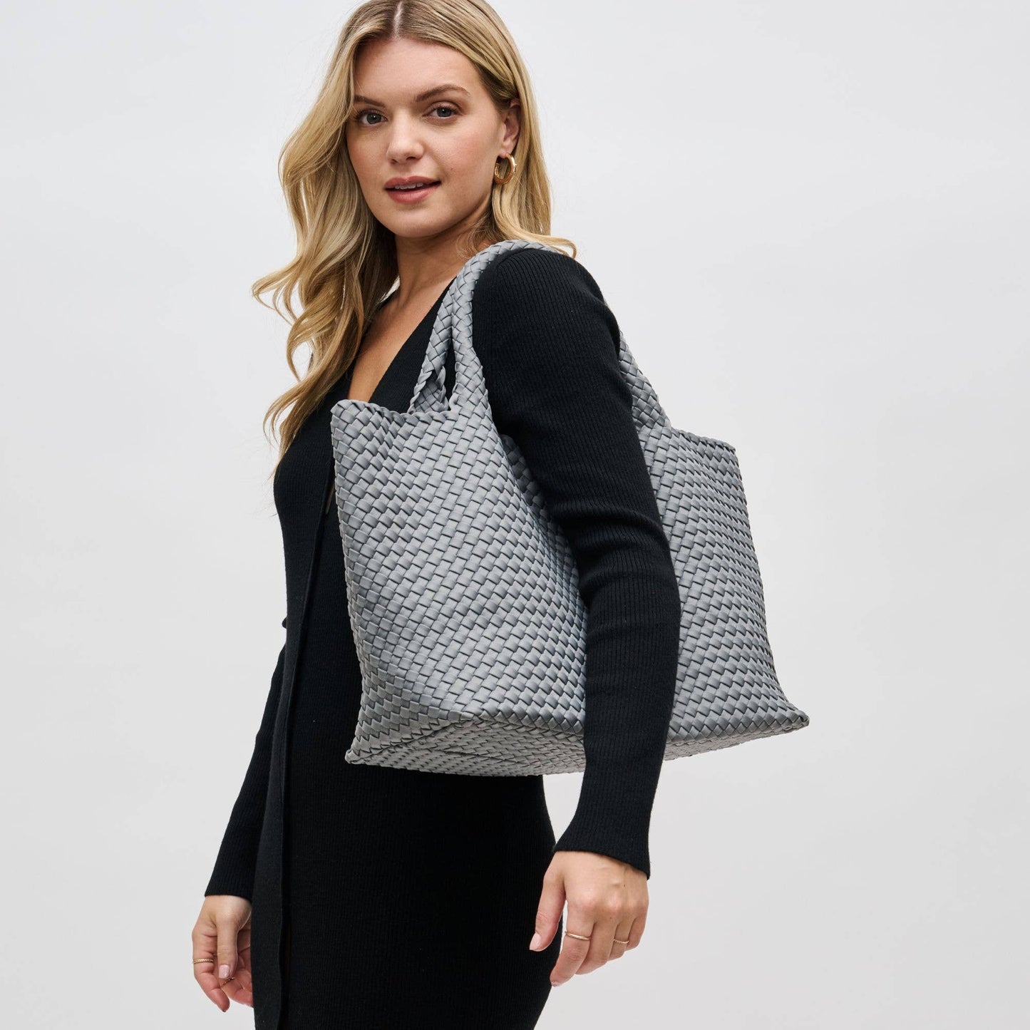 Sky's The Limit - Large Woven Neoprene Tote