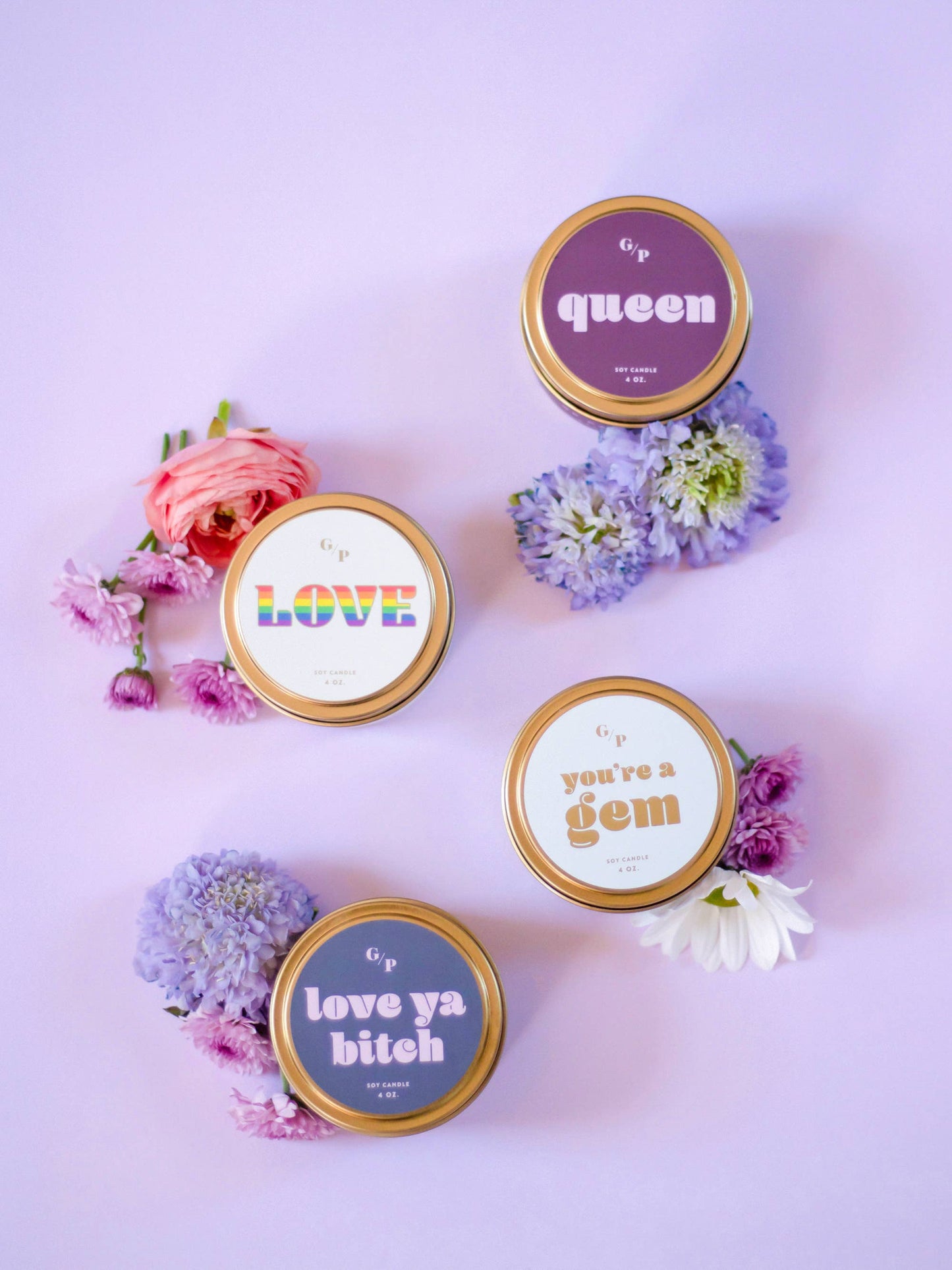 Love Ya B*tch Just Because Candle Tin