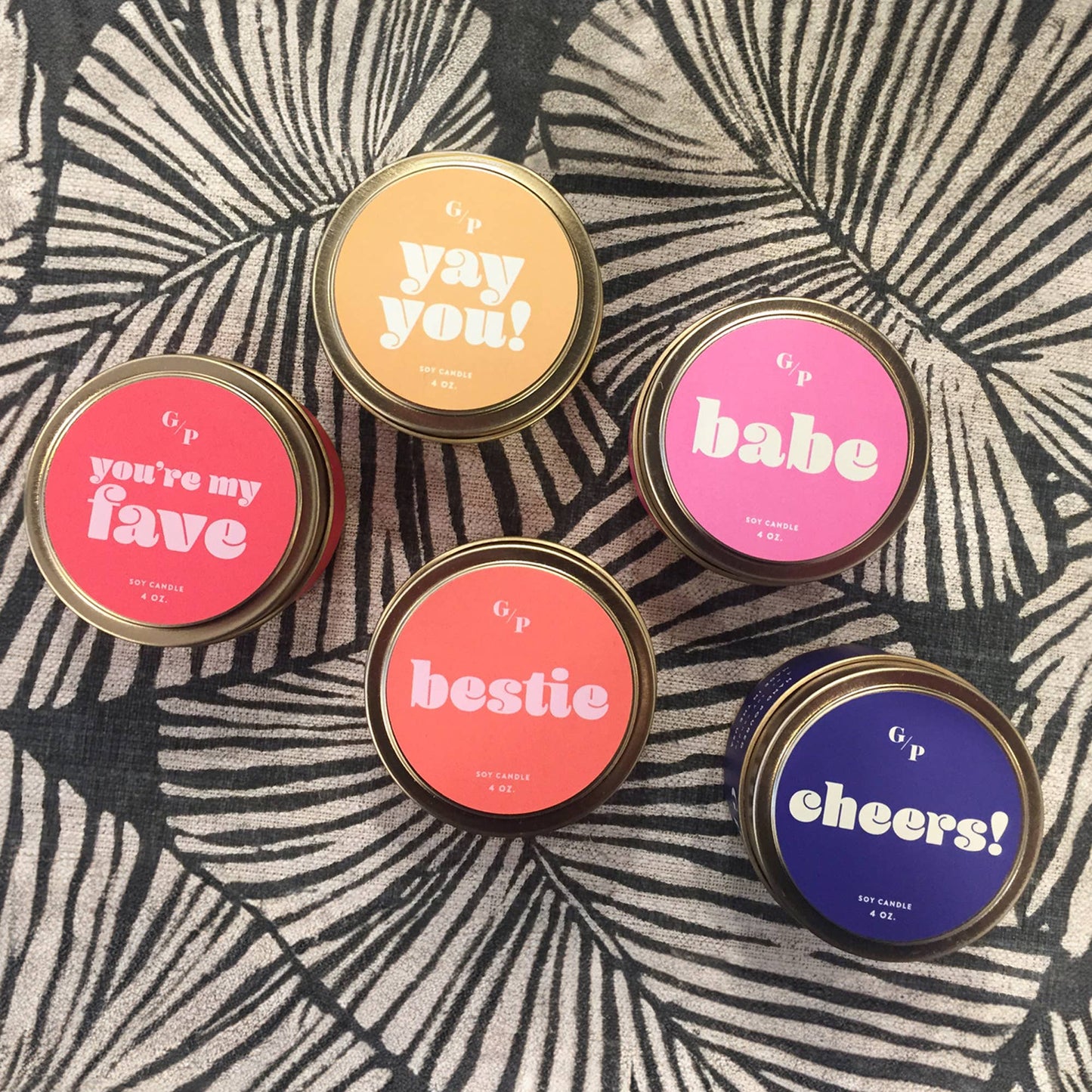 Bestie Just Because Candle Tin
