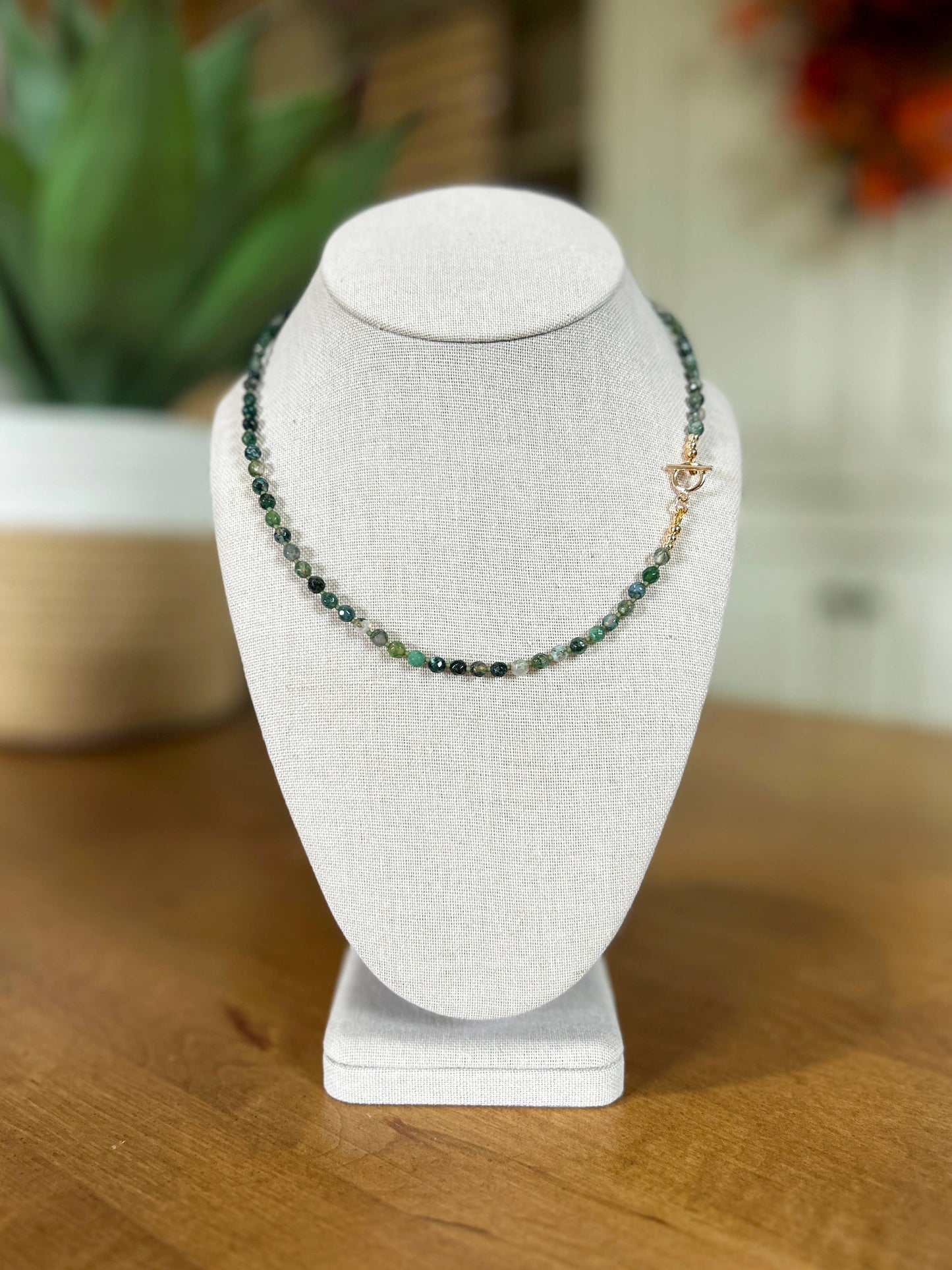 Shannon Semiprecious Gemstone Necklace Handmade