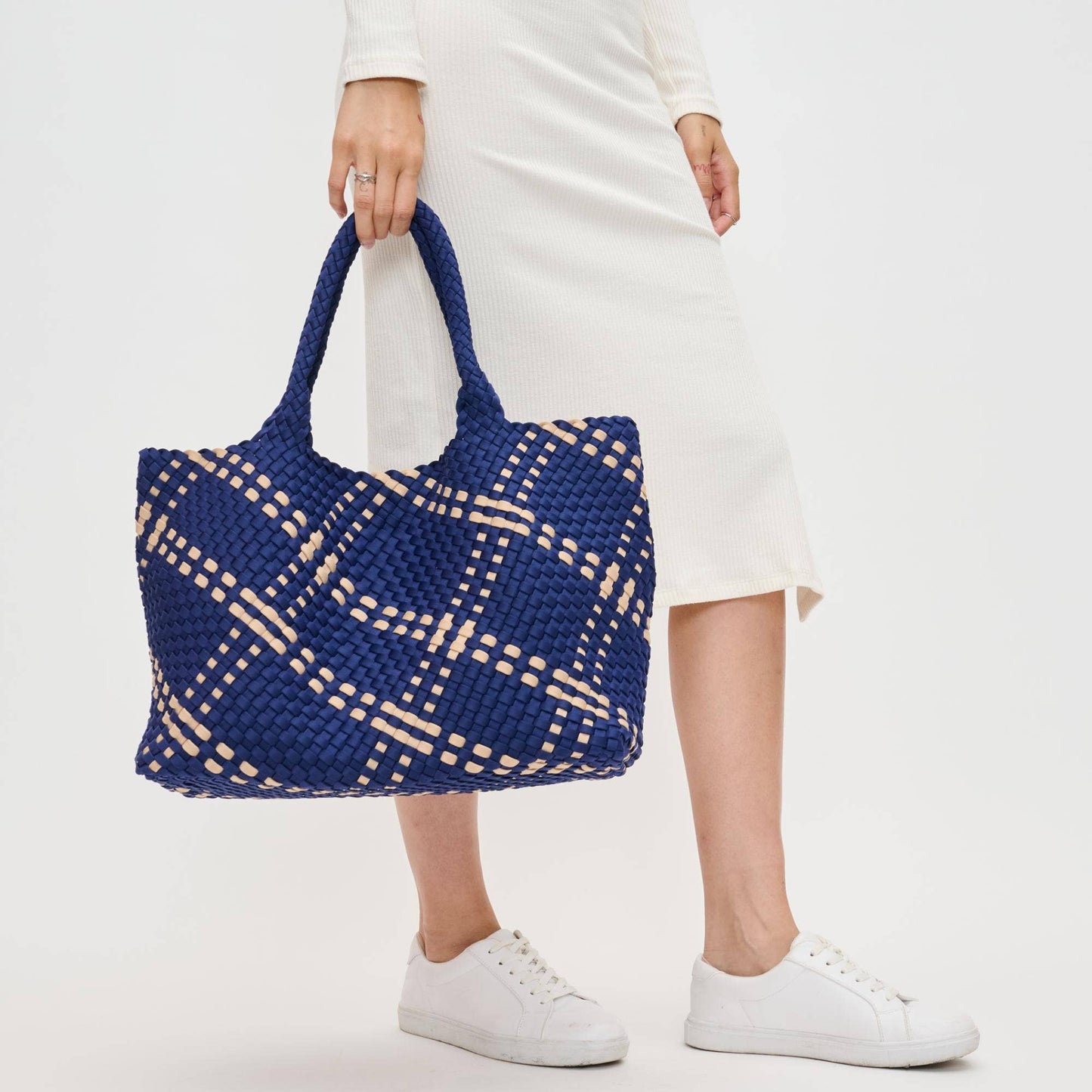 Sky's The Limit - Large Woven Neoprene Tote