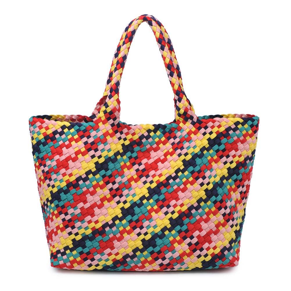 Sky's The Limit - Large Woven Neoprene Tote