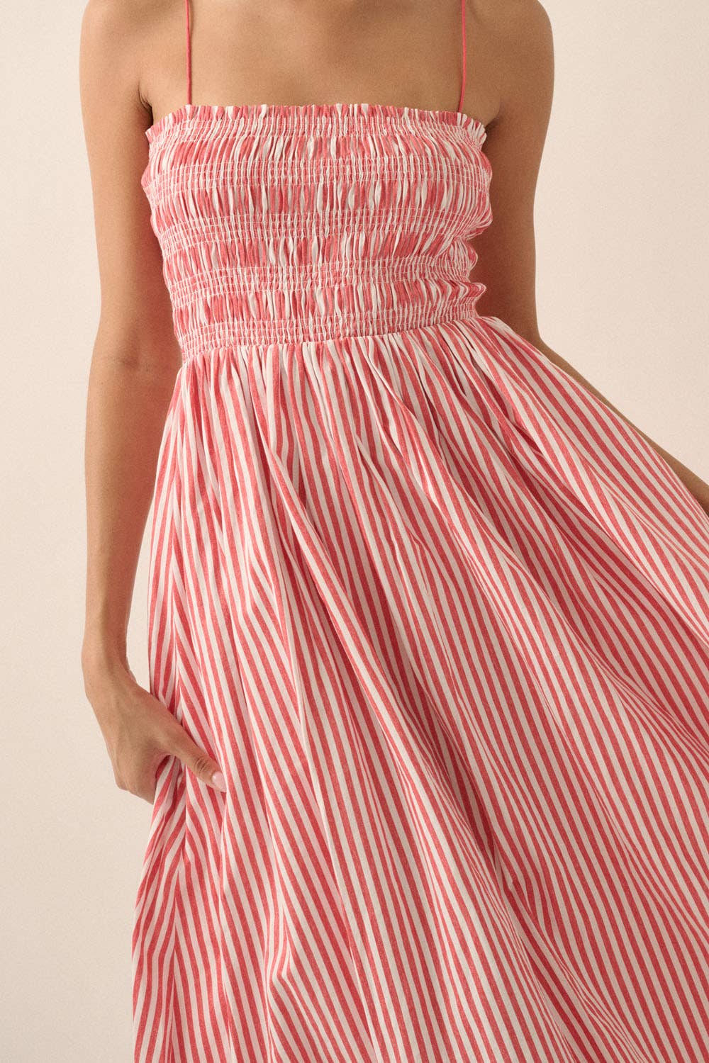 Say my Name Fit-and-Flare Pocket Midi Dress