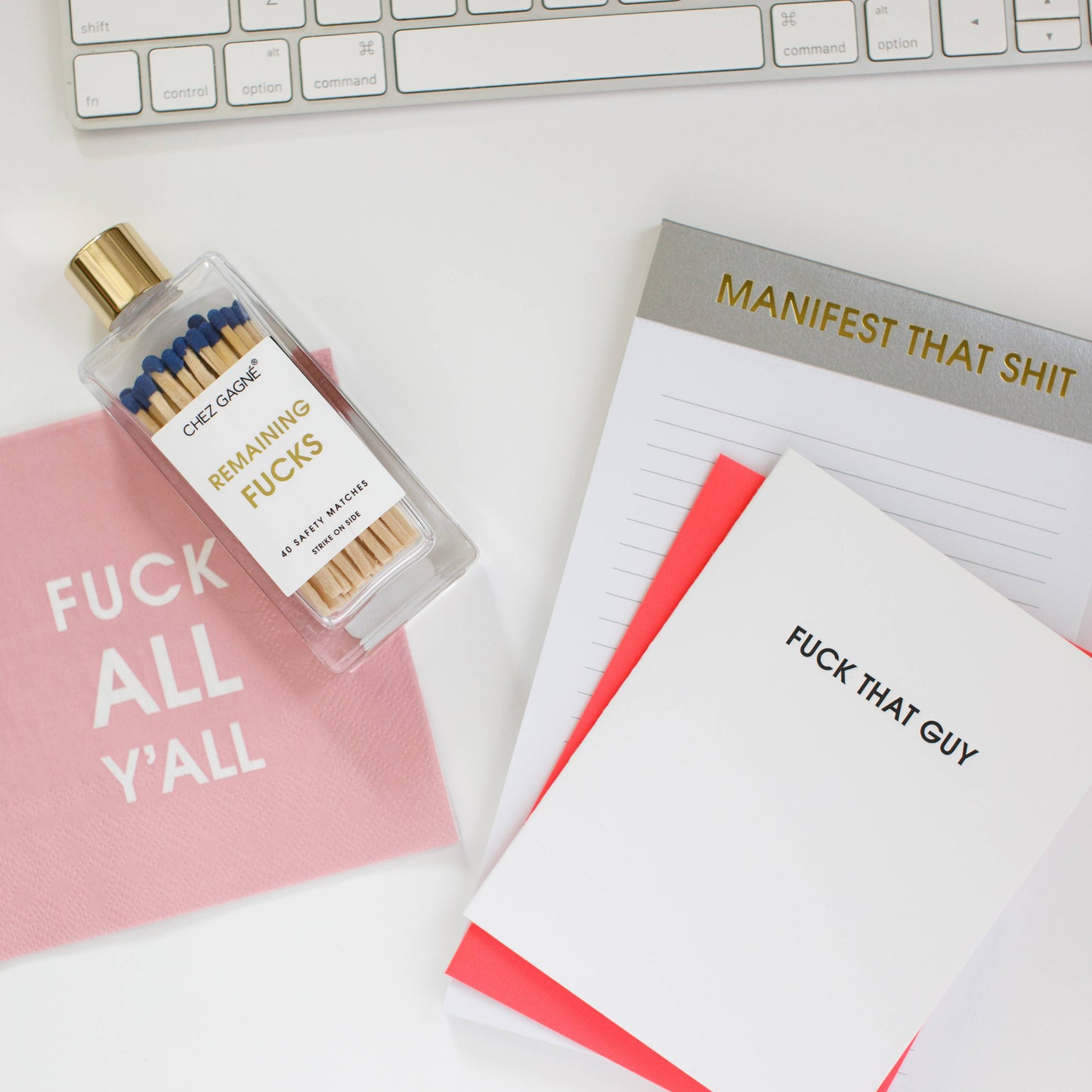Fuck That Guy Letterpress Greeting Card