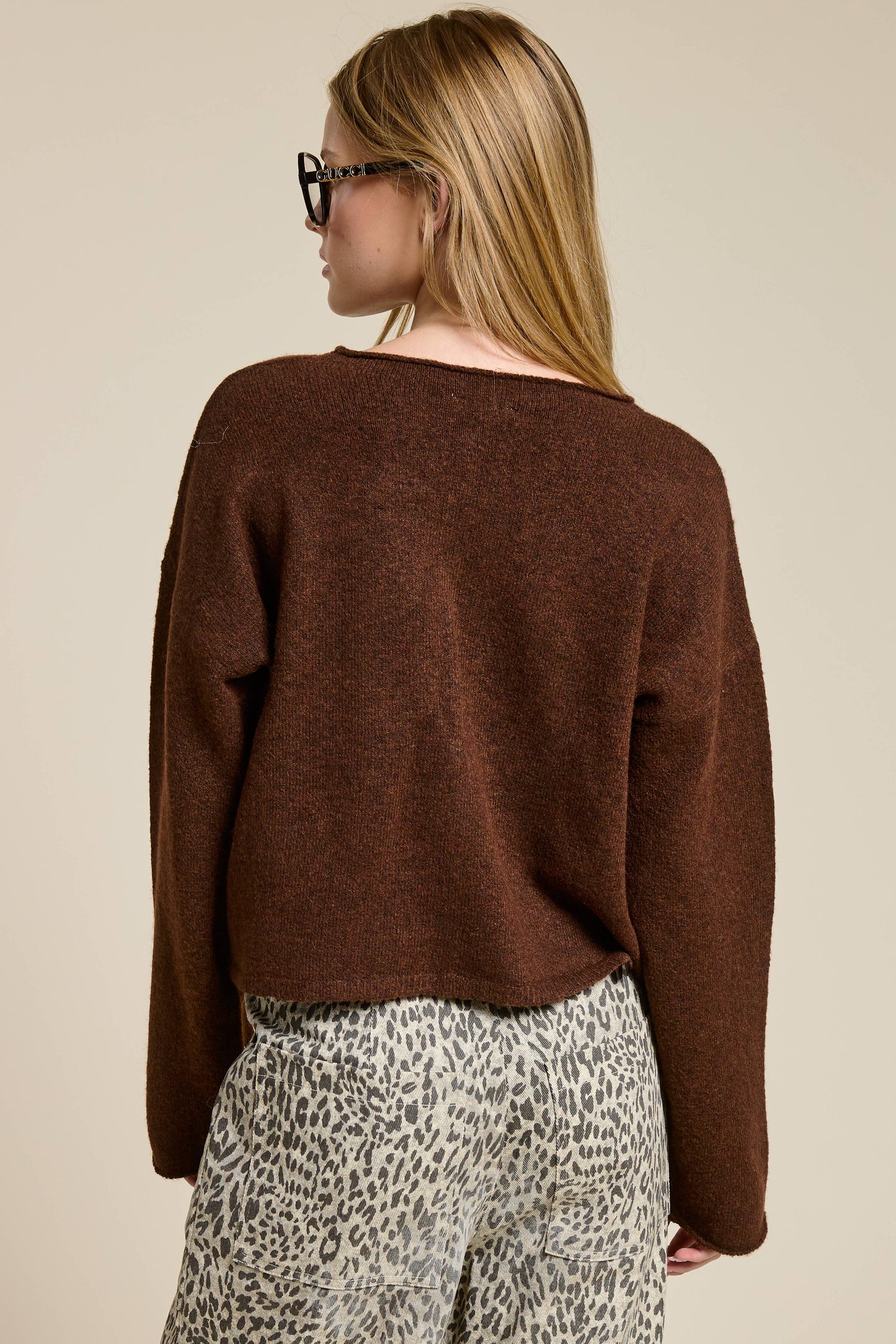 Essential Button Down Cardigan Top