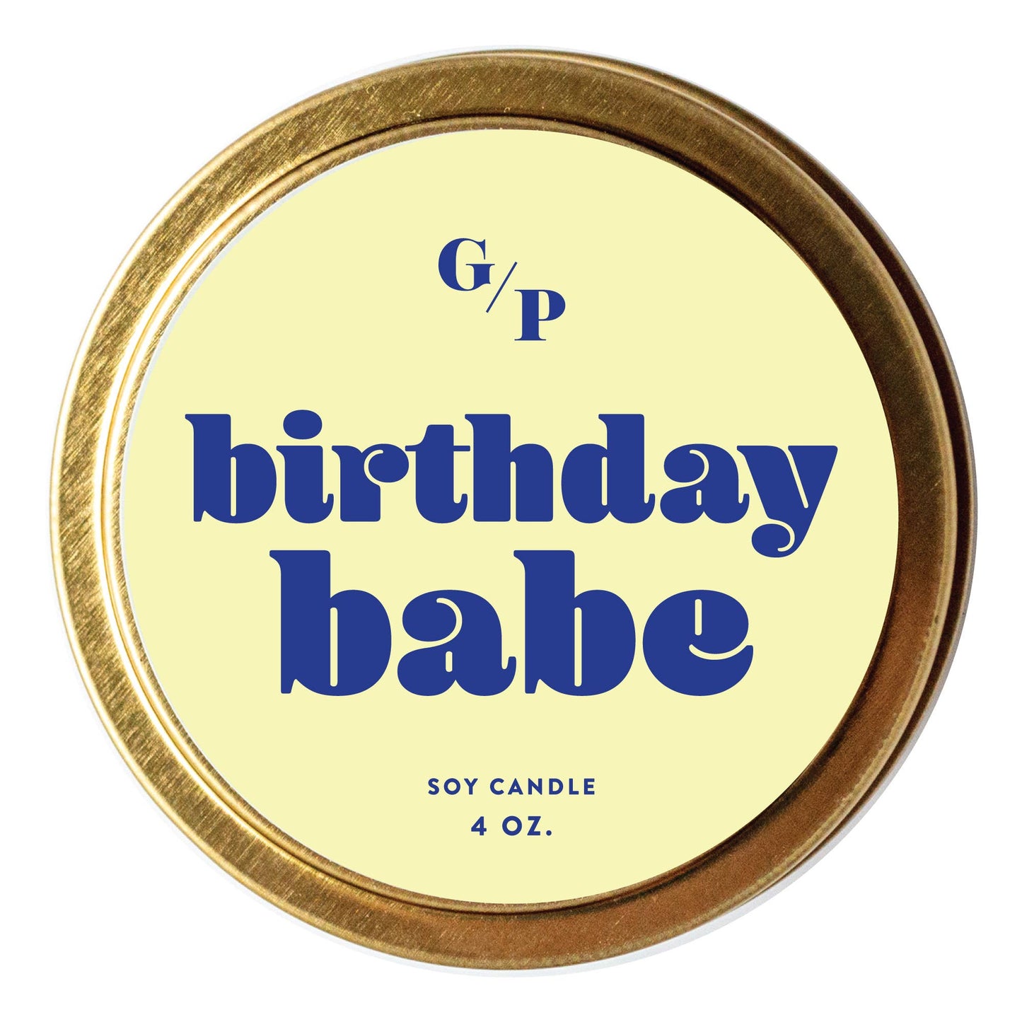 Birthday Babe Just Because Candle Tin