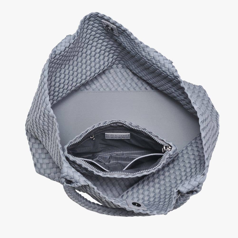 Sky's The Limit - Large Woven Neoprene Tote