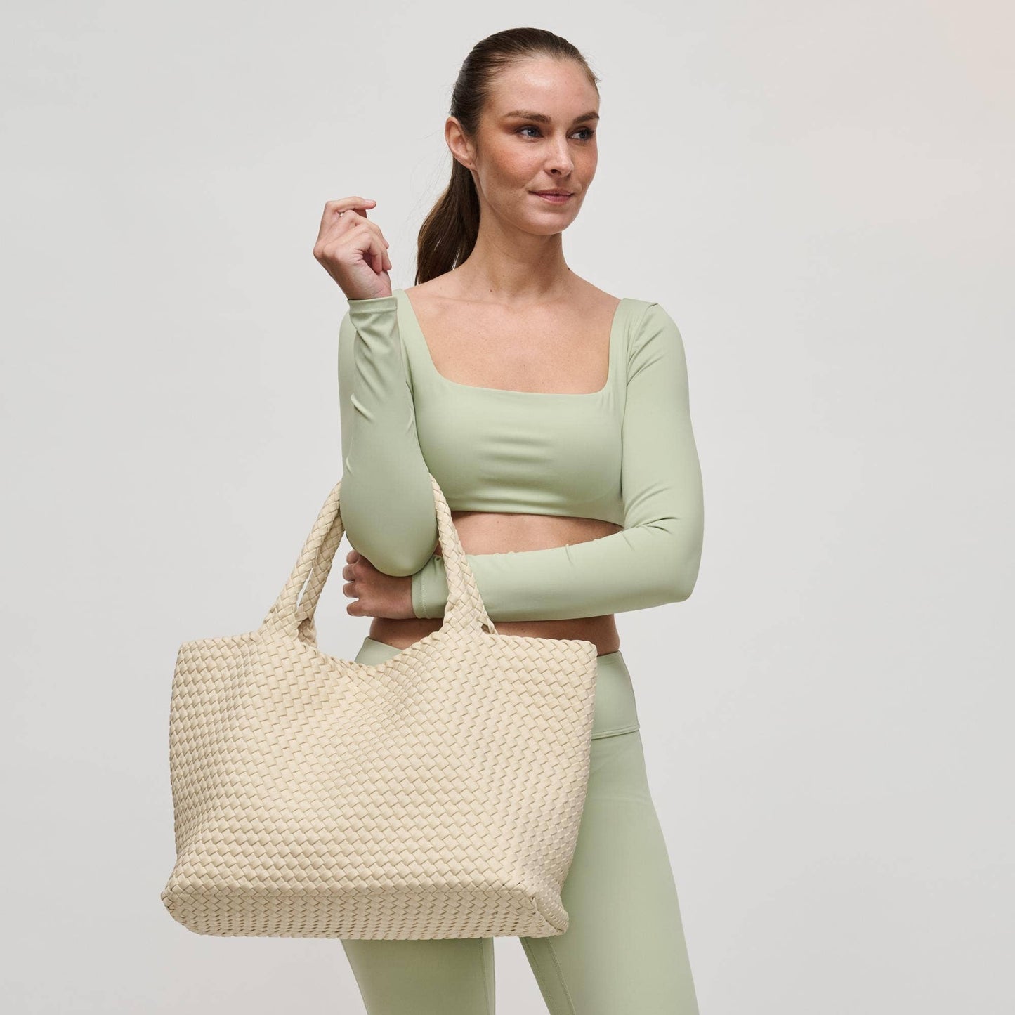 Sky's The Limit - Large Woven Neoprene Tote