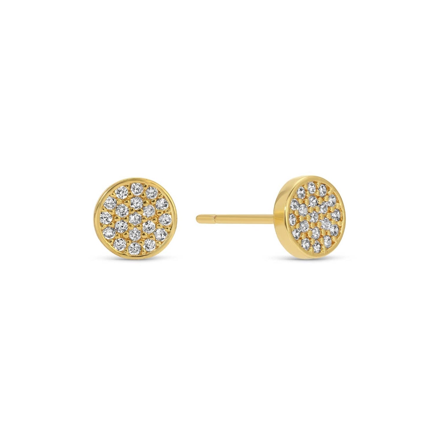 Pave Velvet Stud Set