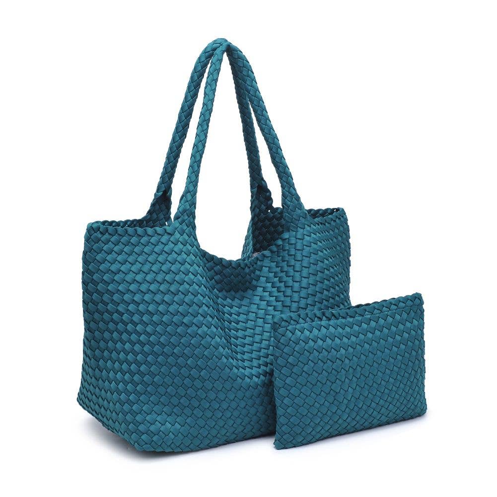 Sky's The Limit - Large Woven Neoprene Tote