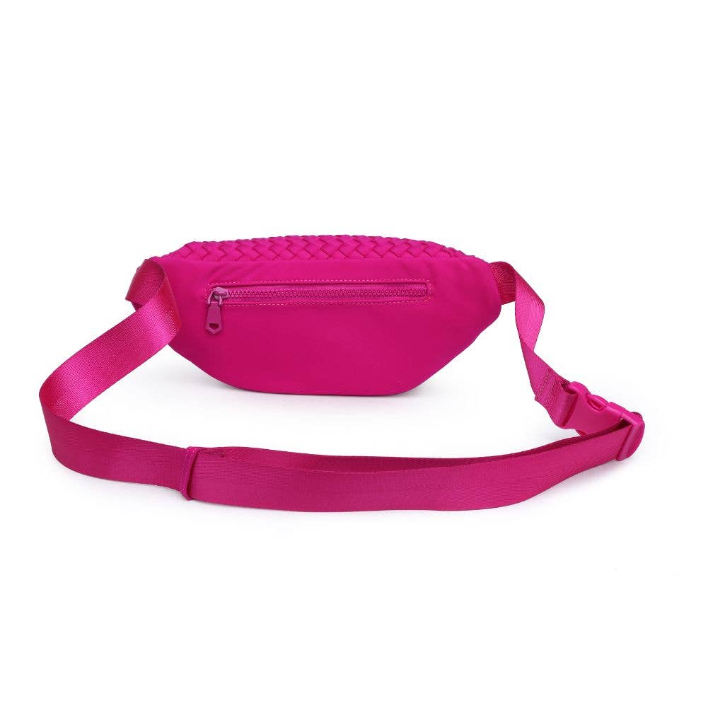 Aim High  Woven Neoprene Belt Bag