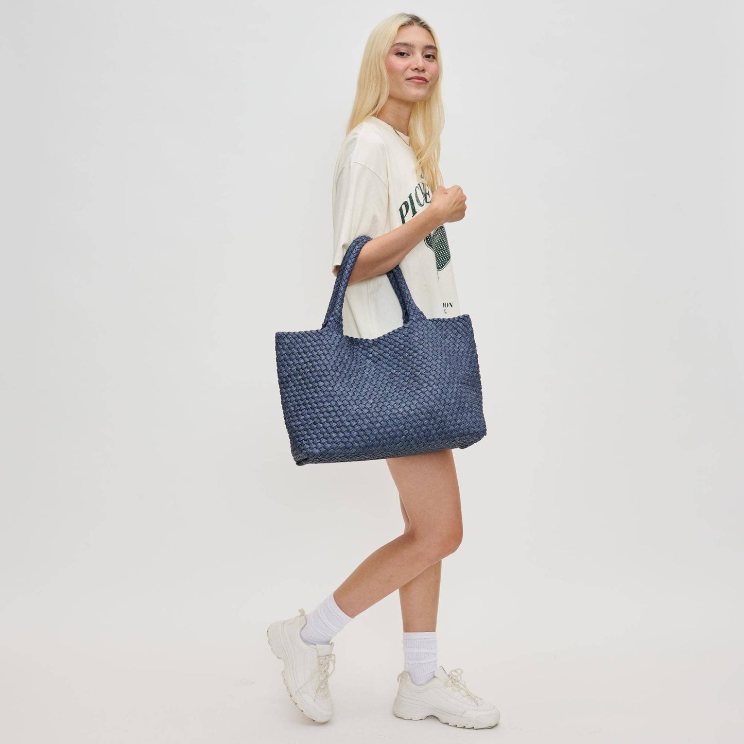 Sky's The Limit - Large Woven Neoprene Tote