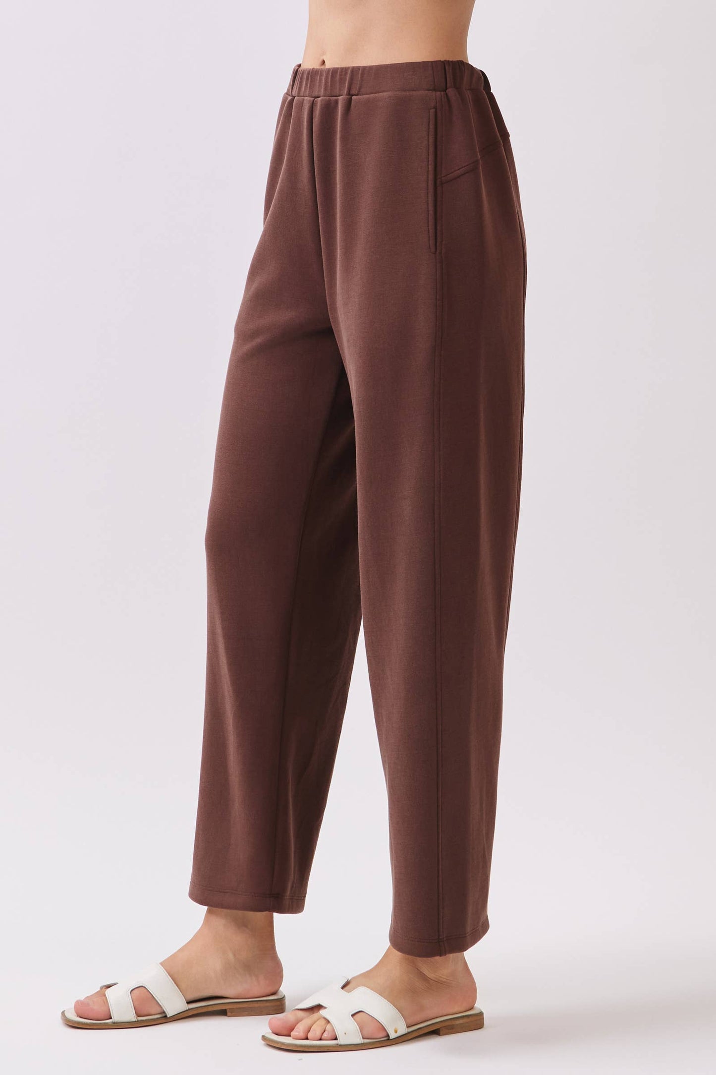 Modal Jersey Straight Fit Pants