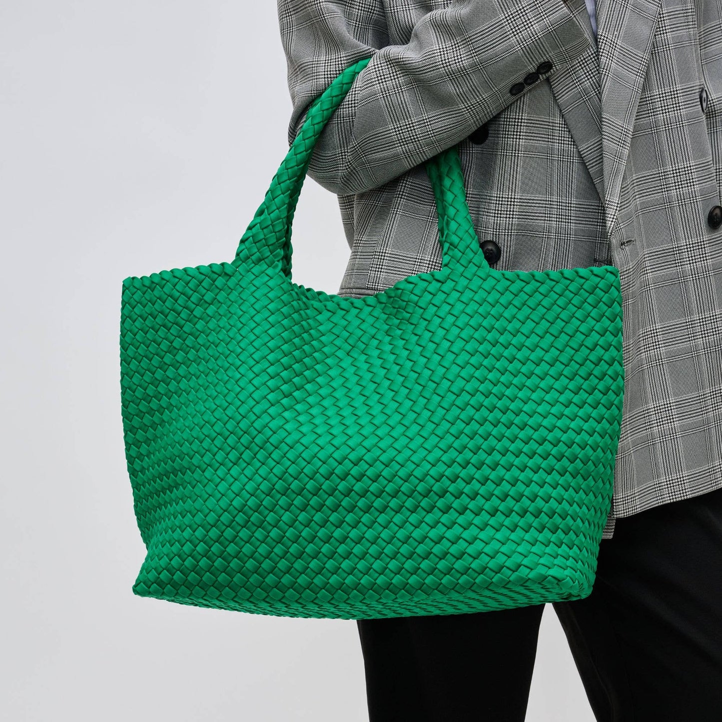 Sky's The Limit - Large Woven Neoprene Tote