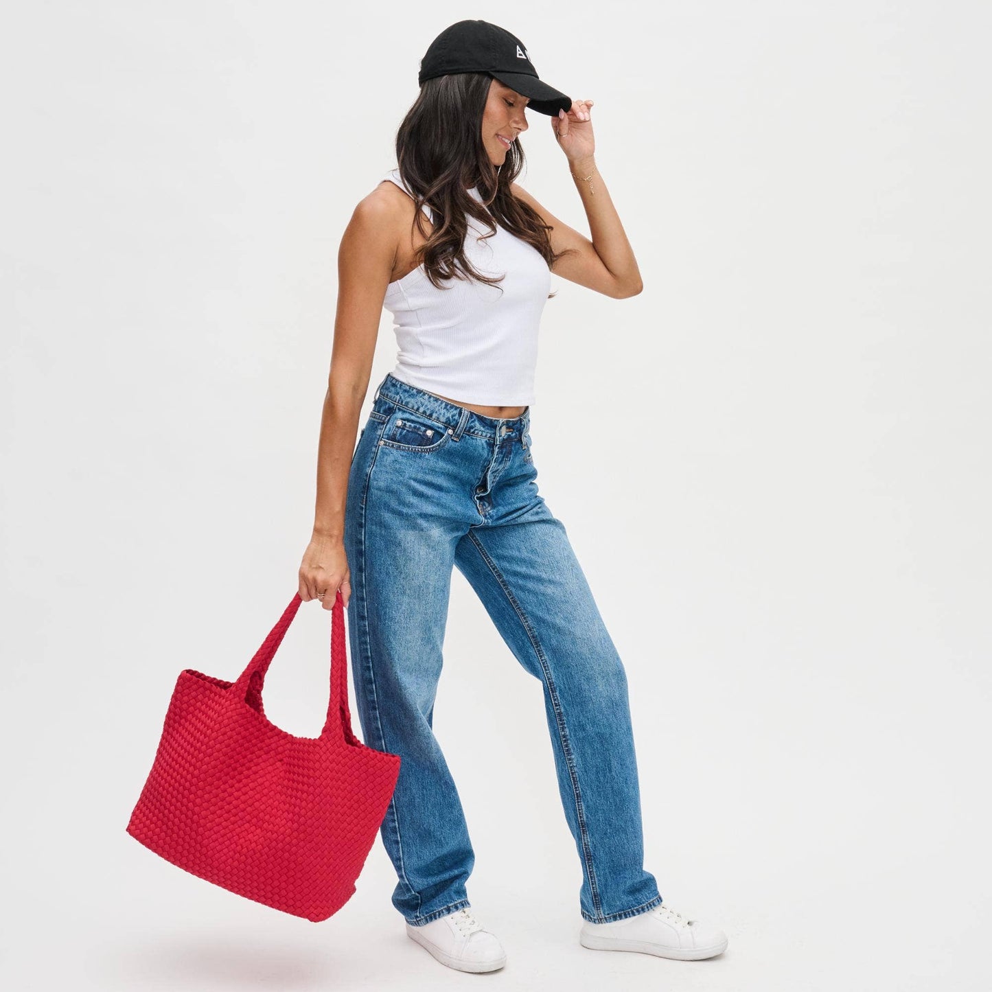Sky's The Limit - Large Woven Neoprene Tote