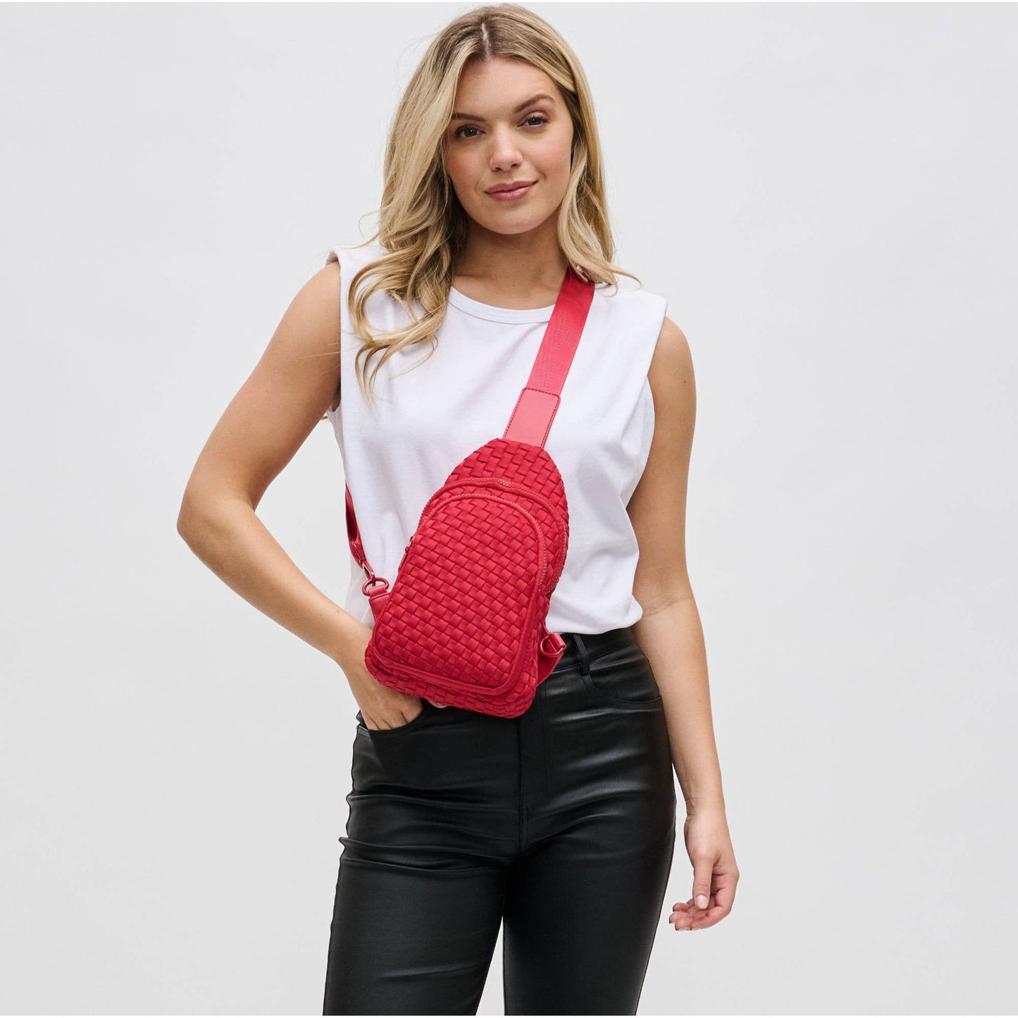 Beyond The Horizon Woven Neoprene Sling Sling Backpack