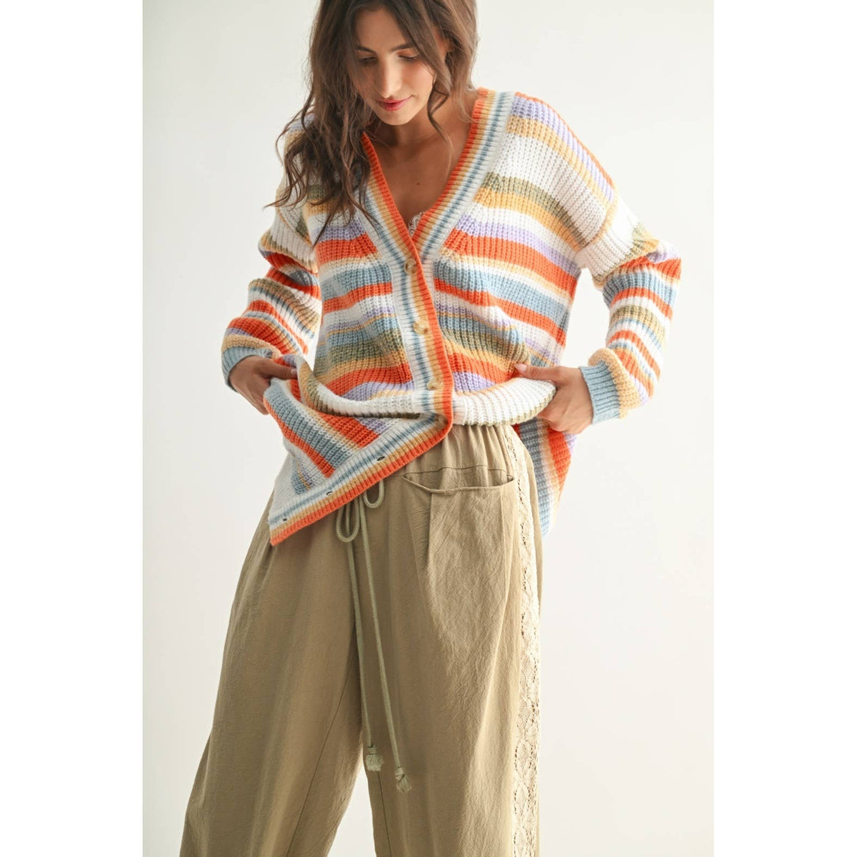 Fall into Color Cardigan