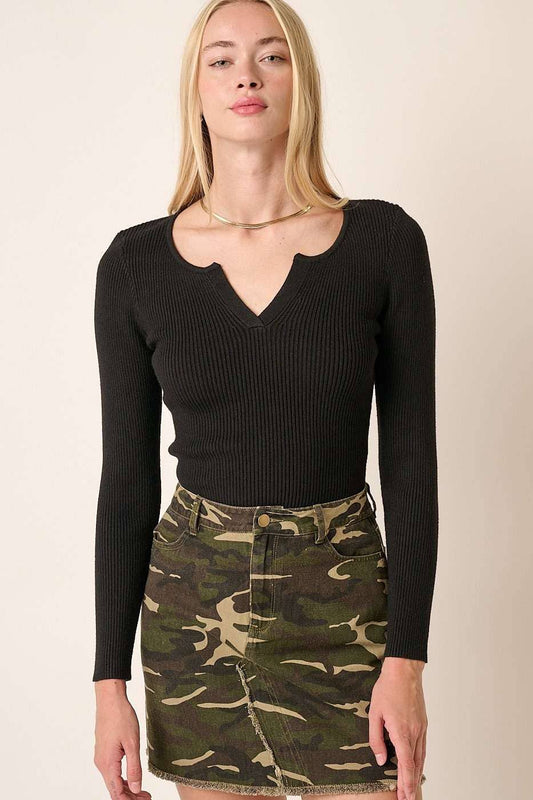 AFTER DARK CROPPED SWEATER