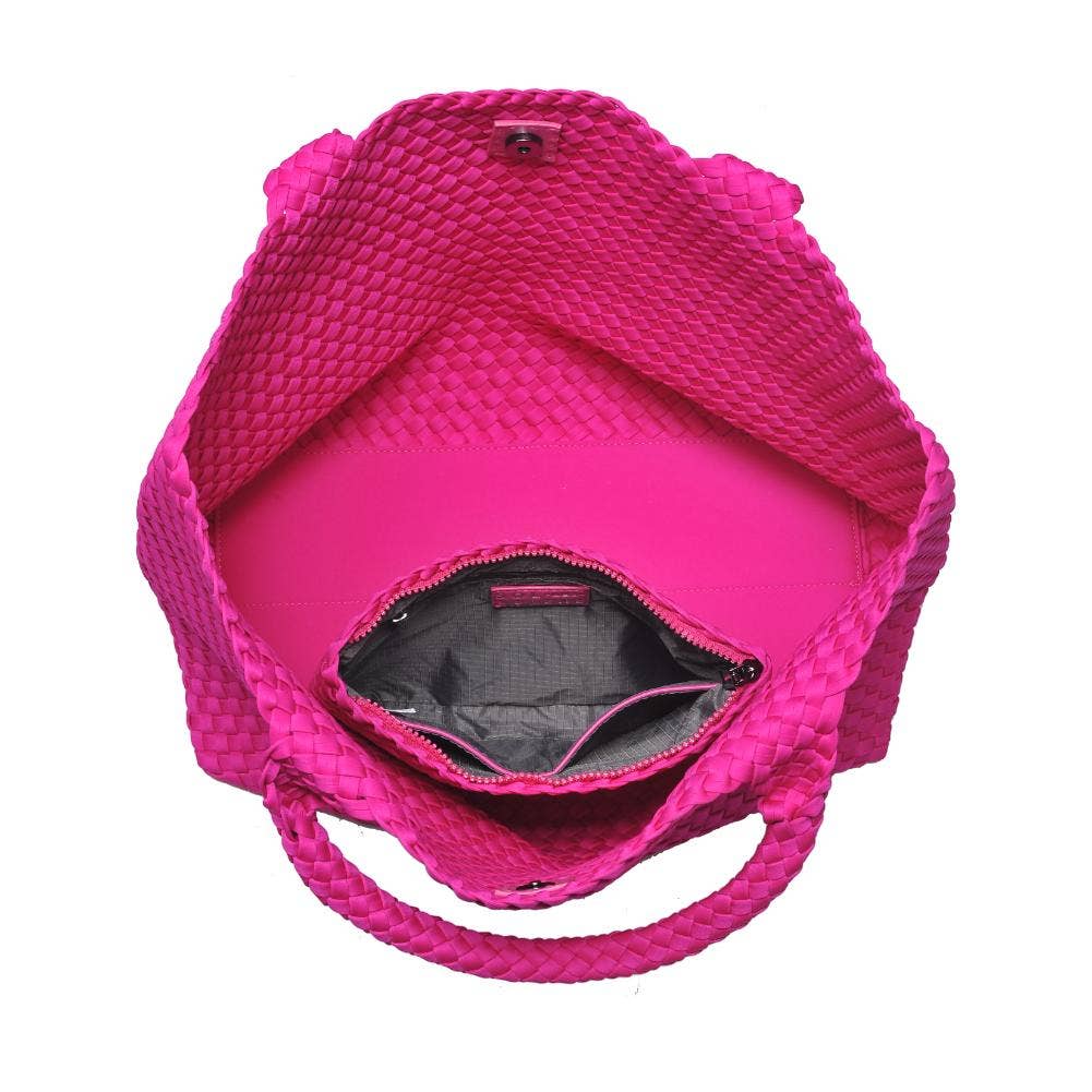 Sky's The Limit - Large Woven Neoprene Tote